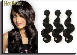 Quality Malaysian 100 Virgin Human Hair Extensions Straight Natural Black wholesale