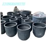 SiC Graphite Crucible for Molten Copper Aluminum Gold Silver Casting Long