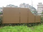 Outdoor Rattan Furniture , Garden / Beach KD Wicker Screen Fence