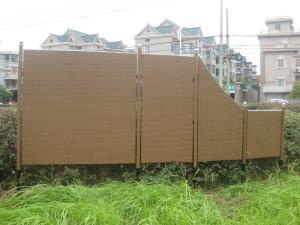 Quality Outdoor Rattan Furniture , Garden / Beach KD Wicker Screen Fence wholesale