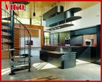 Spiral StaircaseVH37S Tread Stainless Steel Aluminum Stair Curved Glass Handrail