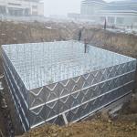 Foldable Modular Plate Underground Water Tank High Strength Argon Arc Weld