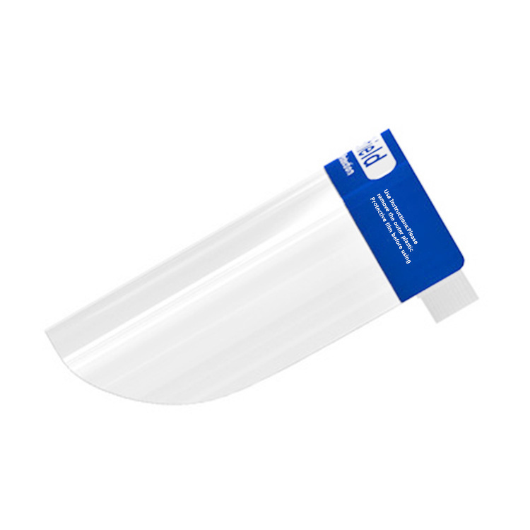 Stock Personal Safety Equipment Clear Plastic Protective Face Shield Visor