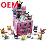 Customized 5cm Height Plastic Figure Toy Made 7 Designs PVC Dolls OEM Cute
