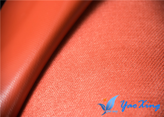 Ozone Resistant 1m 1.2m Width Red Silicone Fiberglass Fabric