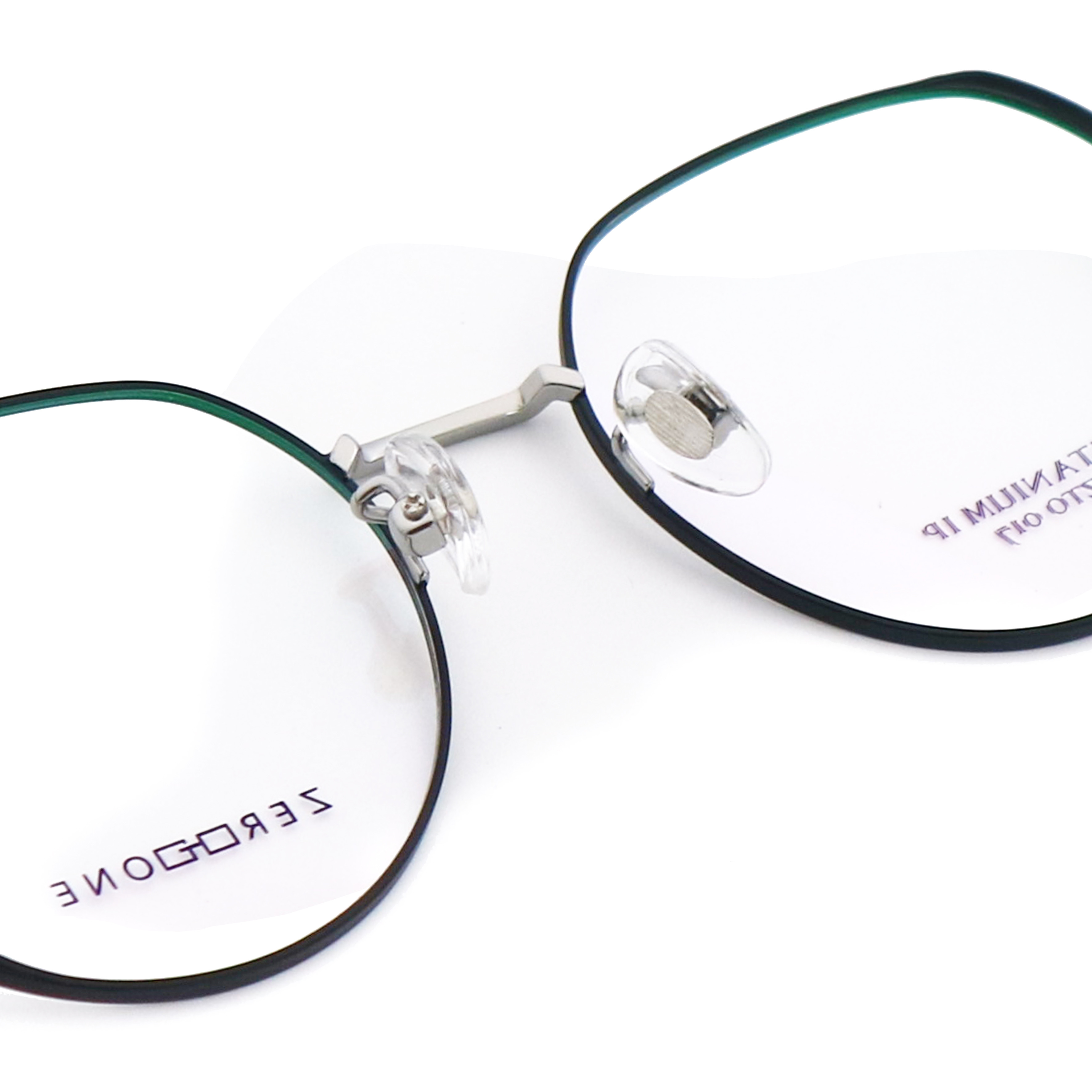 Tidal Current Full Rim Multicolored Beta Titanium Glasses Frame