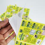 Avery Dennison Food Adhesive Labels Pantone CMYK Digital Print Labels