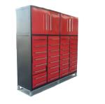Heavy Duty Garage Storage Cabinet Tool Cabinet Multifunctional Workshop Powder