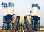 Large Capacity Ready Mix Concrete Batching Plant / Twin Shaft Mixer Batching