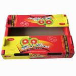 Multicolor Sustainable Corrugated Gift Box For Fruit Packaging Leakproof