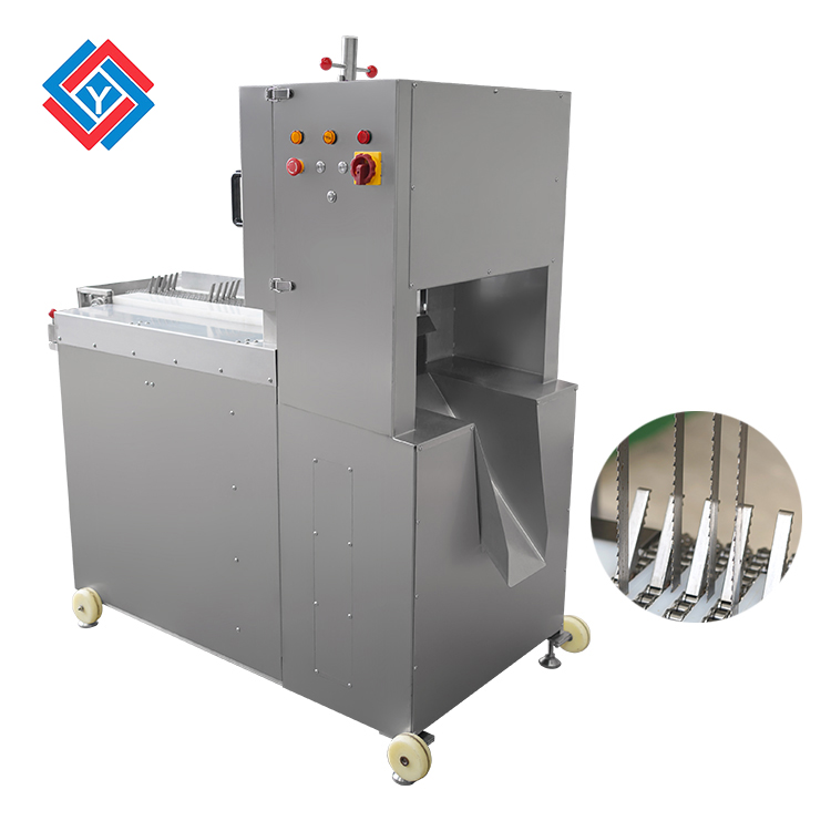 Automatic Pig Feet Cutting Machine With 4 Pcs Saw Chicken Chuncks Machine JYD-2550