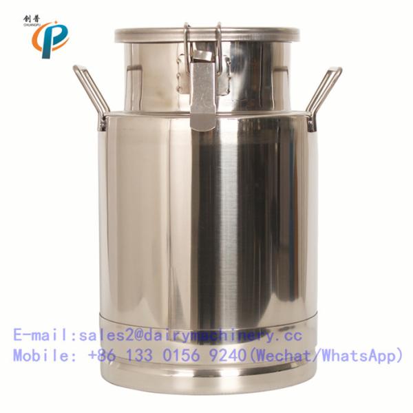 Dairy milk can for bar , stainless steel milk can with lid, 10 litre milk