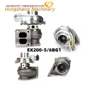 Quality 114400-3770 Excavator Turbocharger For Hitachi Ex200-5 6BG1 Engine Parts wholesale