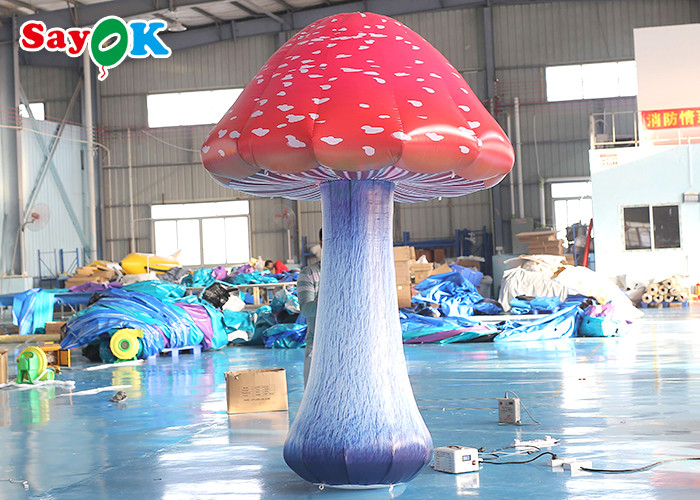 3m Inflatable Lighting Decoration Party Advertising Led Light Mushroom