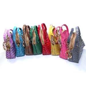 Quality OEM Promotional Leather Backpack Coin Purse Keychain Zipper Closure wholesale