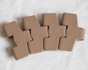Quality LF880TAB-RT-K325 FLAT TOP PLASTIC CHAIN SIDE FLEXING PLATE TOP CHAINS ACETAL BROWN MATERIALS wholesale