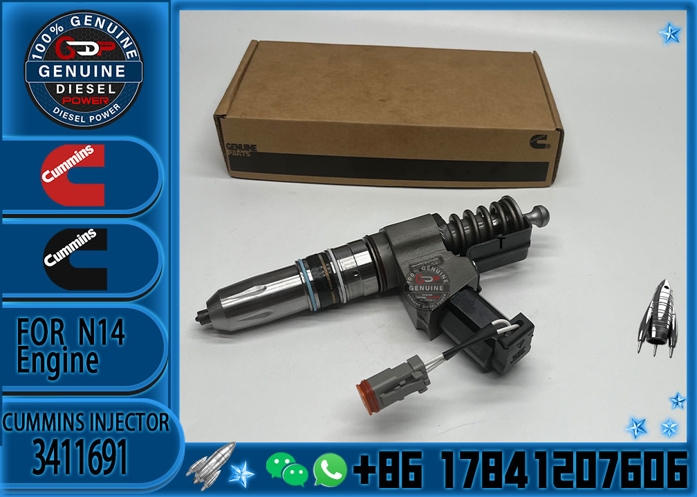 N14 Series Engine Common Rail Fuel Injector 4307516 3411691 3087560 3411765 for Cummins