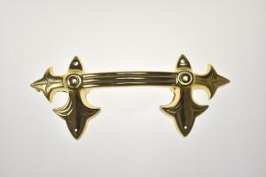 Quality Gold Plating Plastic Coffin Handles Cremation Funeral Coffin Decoration wholesale