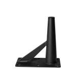 Metal Furniture Leg Replacement Screw On Feet In Round Shape