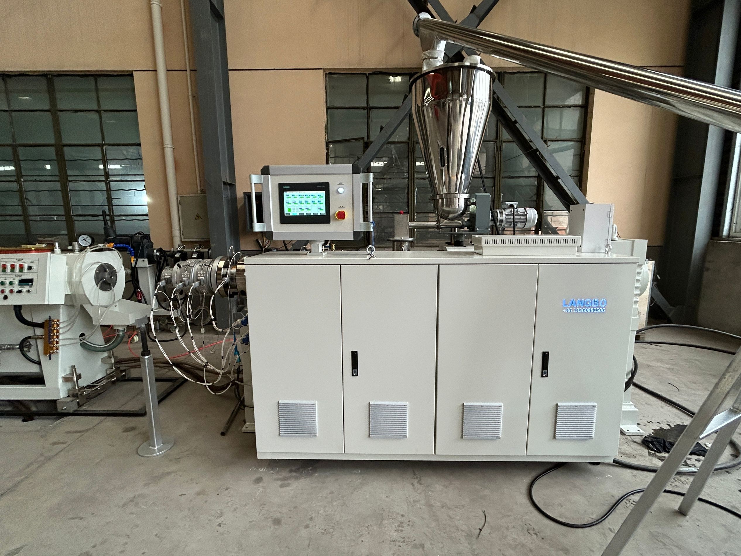 PVC WPC Panel Machine Interior Decoration Cladding Ceiling Roofing Tiles Extrusion Production Line