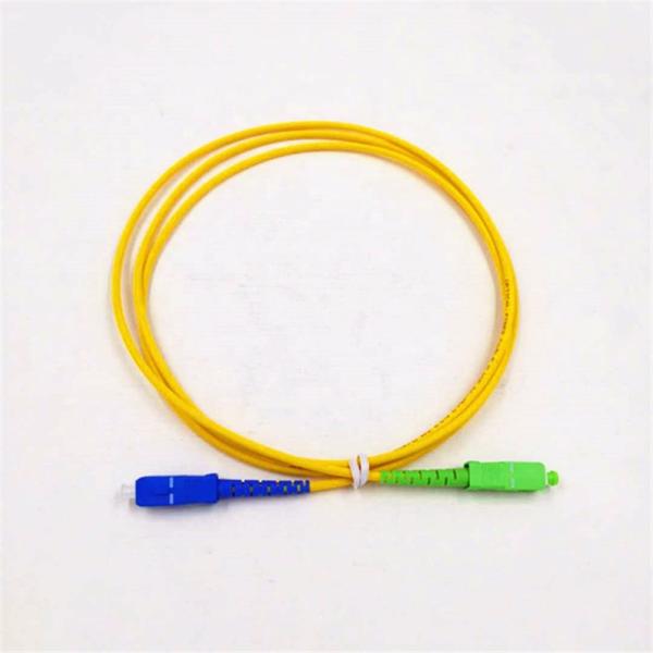 Gpon telecom equipment fiber optical jumper cable patch cord 0.9mm 3.0mm simplex
