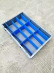 Standard Size Lower Height Storage Euro Stacking Containers / Industrial Virgin