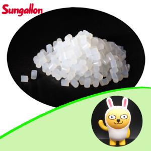 Quality Hardness 95A White Toy TPR Granules Soft Thermoplastic Rubber Material wholesale