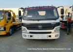 4 Ton Hydraulic Wrecker Tow Truck , Flatbed Recovery Truck With Cummins Engine