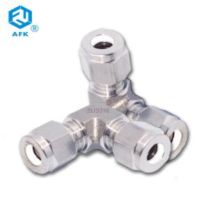 Quality SS316 Double Ferrule Threaded Pipe Fitting Elbow 3000Psi wholesale