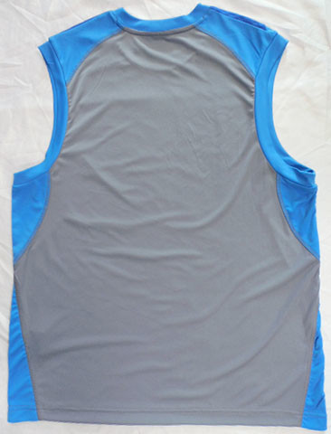 Quick Dry 140gsm Sleeveless Muscle Tee , Men'S Sleeveless Workout Tops For Jogging
