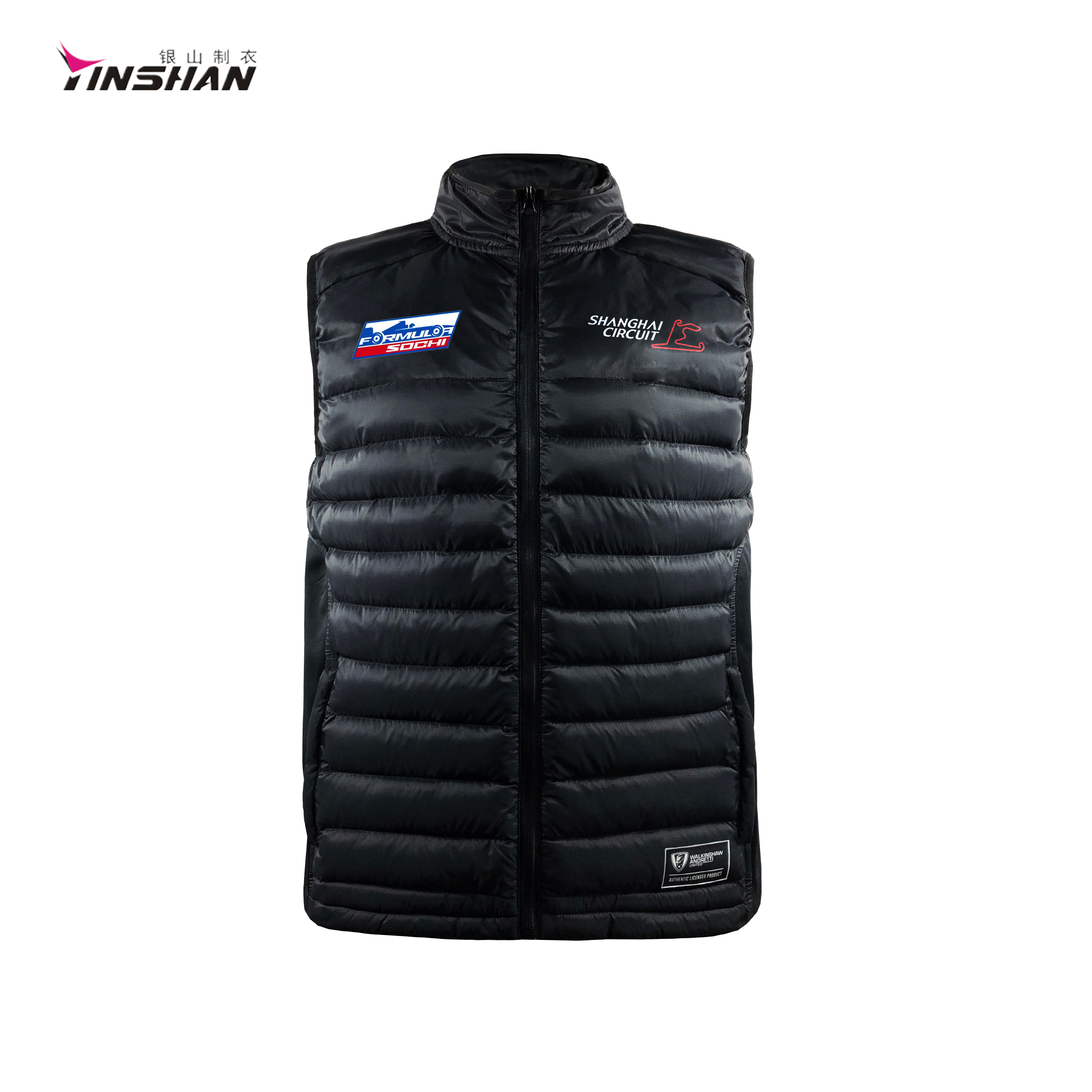 Light Weight Windproof Rider Equestrian Race Team Sports Vest Winter Poly Cotton Warm