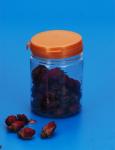 Transparent Color Plastic Honey Bottles Airtight Screw Lid 65 . 5 * 88MM