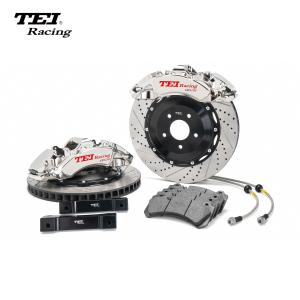 Quality 6 Piston Racing Caliper Brake Kit With 405*34 MM Carbon Ceramic Disc Racing And Brake Pads For Mercedes Benz AMG 20 Inch wholesale