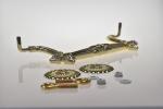 Traditional Plastic Coffin Handles Lift Weight 120kg Gold / Silver / Bronze