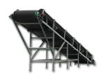 Carbon Steel Coal Rubber Conveyor Belt System Condition New Horizontally