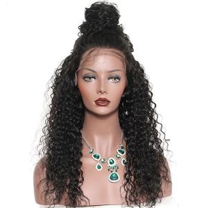 Quality Glam 180 Density Brazilian Virgin Full Lace Human Hair Wigs With Baby Hair wholesale