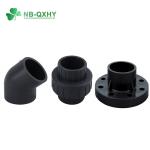 Middle East Market White UPVC Tee for Plastic ASTM Sch80 PVC Pipe Fitting Direct