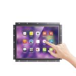 Industrial Metal Open Frame LCD Monitor with 300 cd/m2 Brightness and HDMI VGA