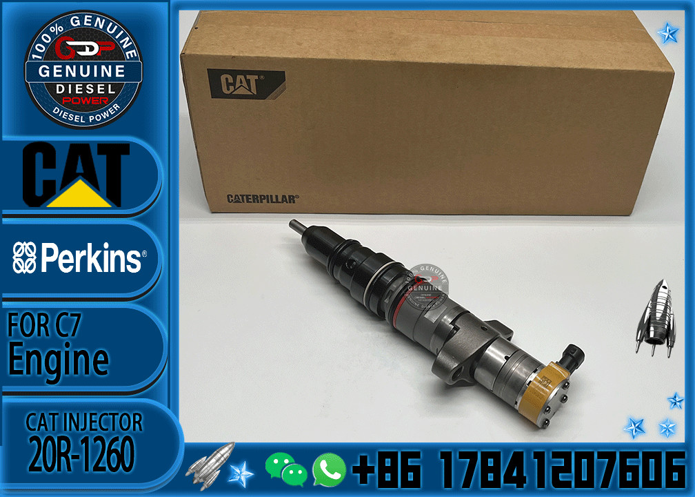 Diesel Engine Parts Common Rail Fuel Injector 20R-1260 for CAT C7 Diesel Engine CNDIP Factory price