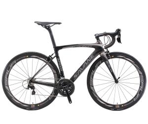 Quality 8.5kg SAVA Carbon Road Bike 700c , T800 Carbon Fiber Racing Bike Double V Brake wholesale