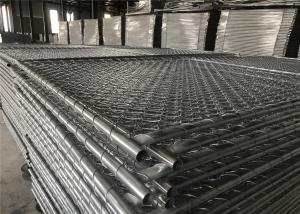 Quality Construction Fence Panels 6'x12' 35mm outer tube cross brace Mesh 57mm x 57mm diameter 2.80mm wholesale