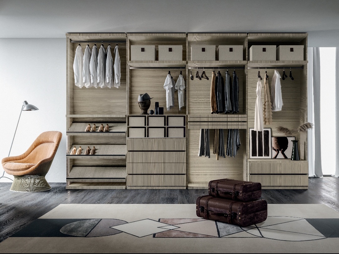YALIG Solid Wood Wardrobes Furniture Organizers 2D/3D Wood Style PANEL