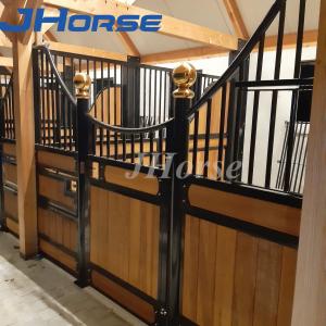 Quality Standard 12x12ft Husbandry Powder Coated Horse Stall Fronts wholesale
