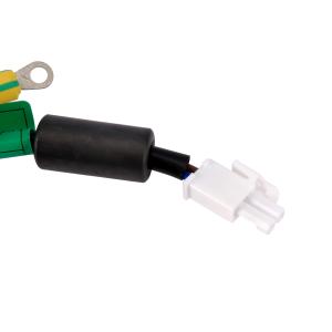 Quality FL-2P+3.7 Round Ring Terminal Car Wiring Harness L127mm Ac Socket wholesale