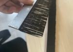 Carbon Fiber Nylon Industrial Brush Strip For Industrial 75mm Antistatic