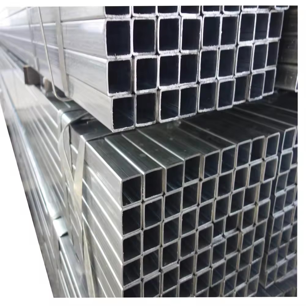 Cutting Service Custom Galvanized Rectangular Pipe with ±1% Tolerance