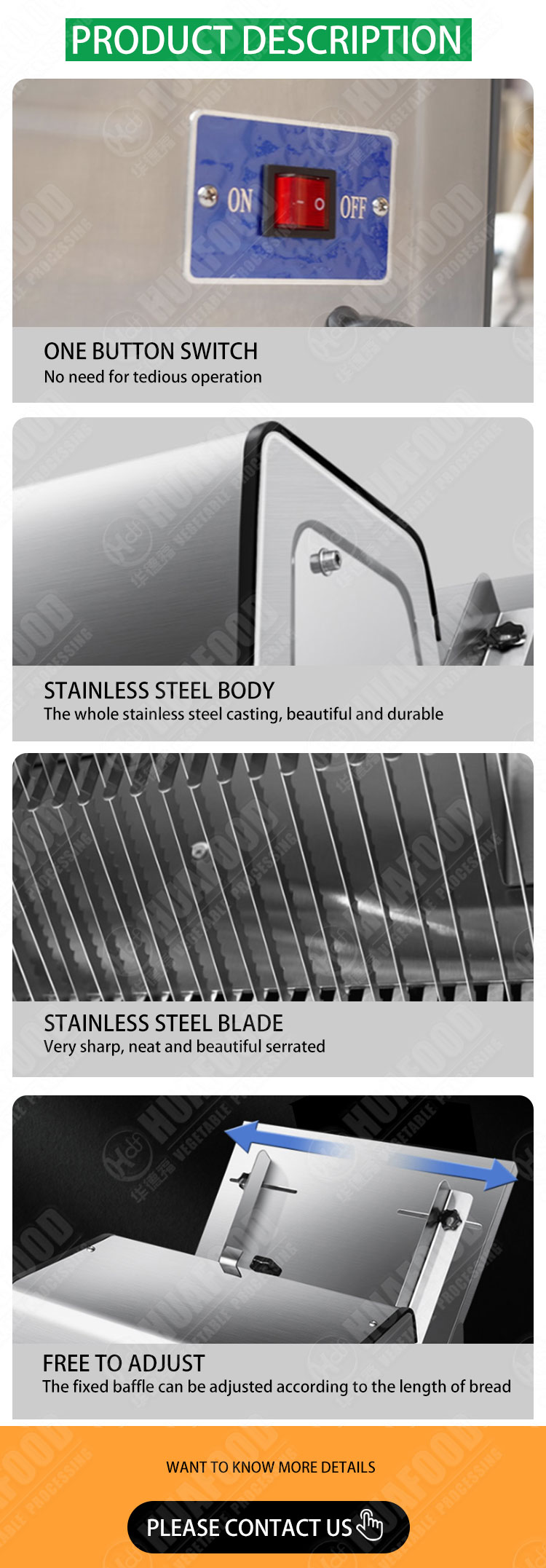 Small Bread Slicer Machine Modern Manual Bread Slicer Restaurants