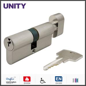 China Brass Double 	Mortice Lock Cylinder En1634 Fire Tested SC Keyway EN1303 on sale