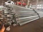Galvanized Power Transmission Poles Bituminous Protection Q235 Q345 Q460