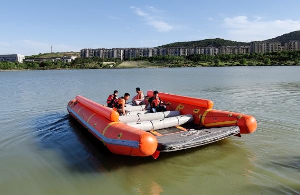 Cheap Oem 60 Hp Outboard Power Inflatable Rescue Raft for sale